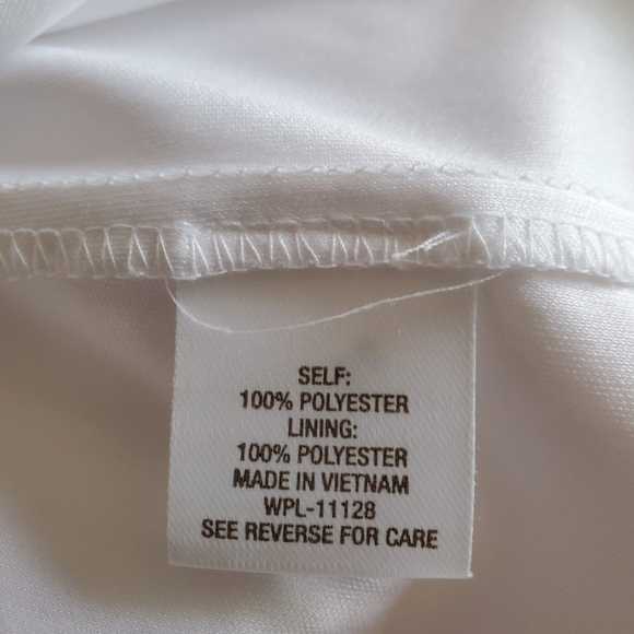 Cabi Jacket Womens Small White Linen Button Up Long Sleeve Mock Collar Coat - Picture 5 of 12